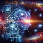 "AI algorithms used to simulate star formation processes in low metallicity galaxies, showcasing intricate cosmic structures and stellar development."